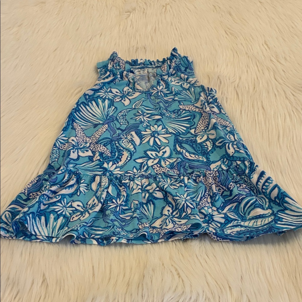Lilly Pulitzer Girls Mini Malone Dress-Sound the Siren